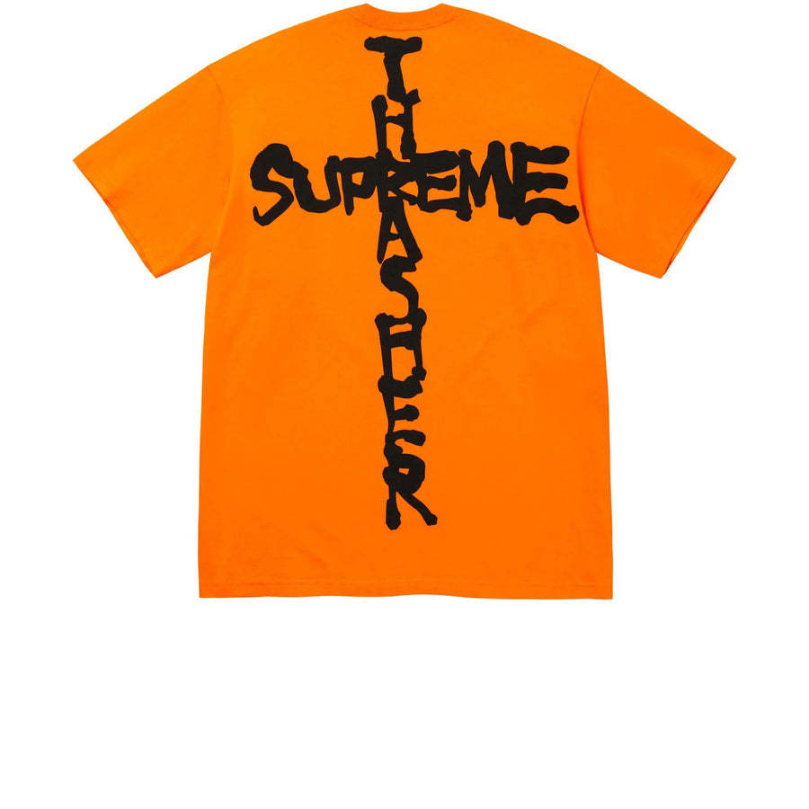 SUPREME THRASHER CROSS TEE ORANGE FW24