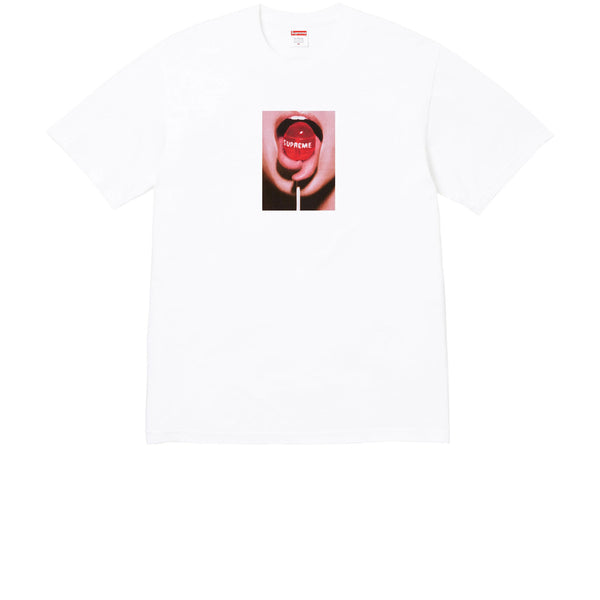 SUPREME LOLLIPOP TEE WHITE FW24