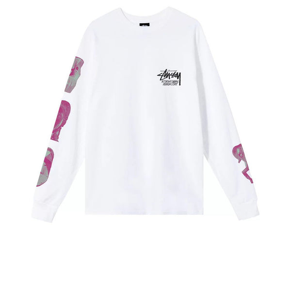 Supreme Vintage Logo on Old Wall Long Sleeve T-Shirt by Design