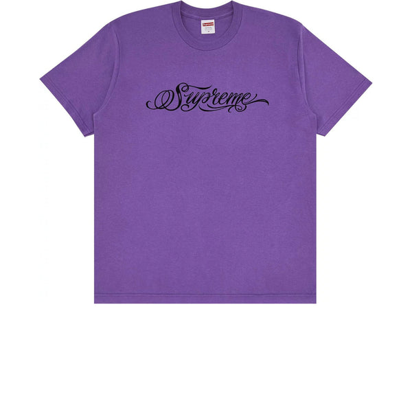 Supreme purple tee online