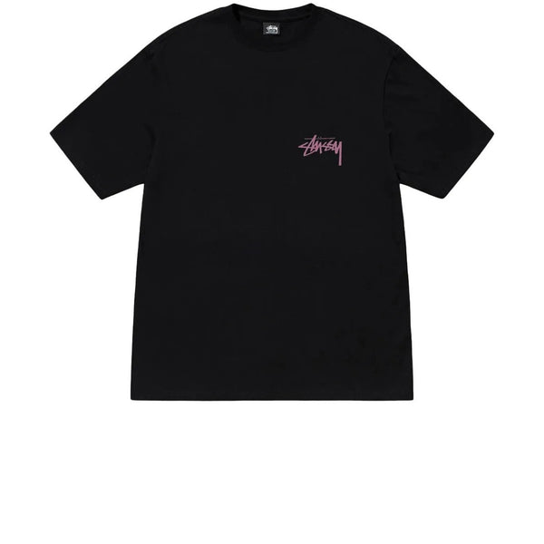 STUSSY SKATE TOUGH TEE BLACK