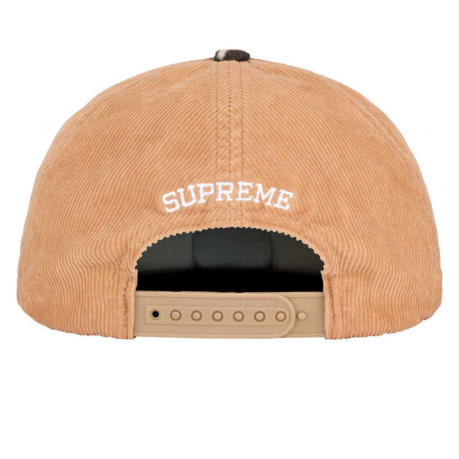 SUPREME TIGER 5-PANEL CAP TAN FW24