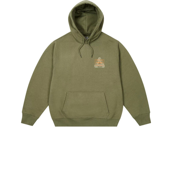 PALACE X PORTER YOSHIDA & CO. LOGO HOOD OLIVE FW24