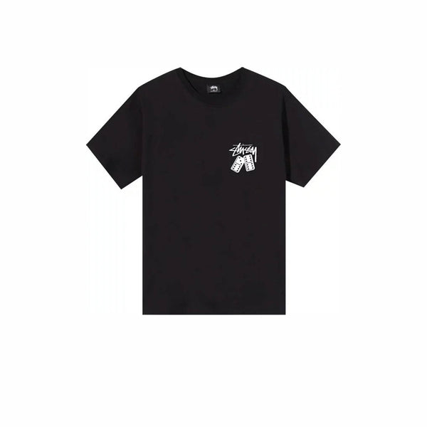 STUSSY DOMINOES TEE BLACK - Isv-onlineShops