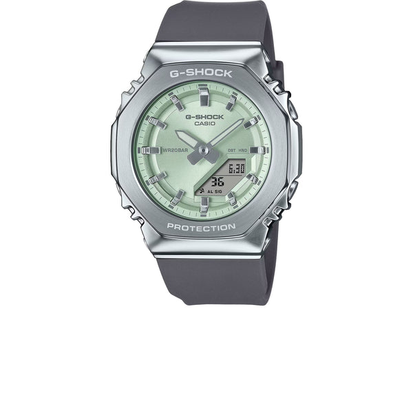 CASIO G-SHOCK ANALOG-DIGITAL WOMEN LIGHT GREEN GMS2110-3A