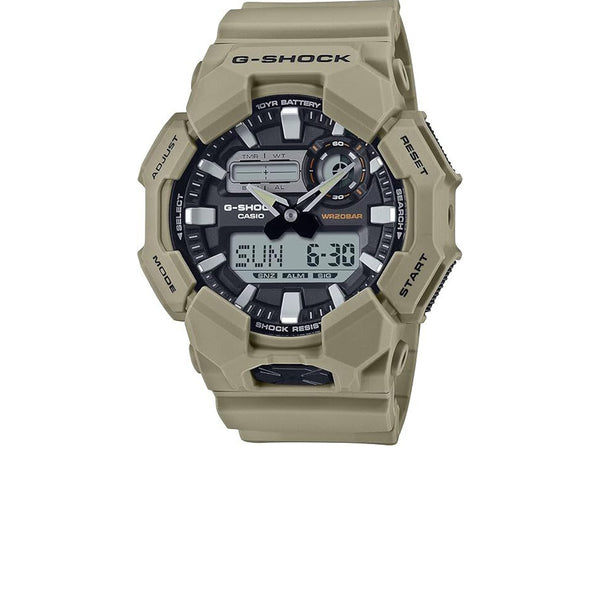 CASIO ANALOG-DIGITAL GA-010 SERIES BROWN GA-010-5A