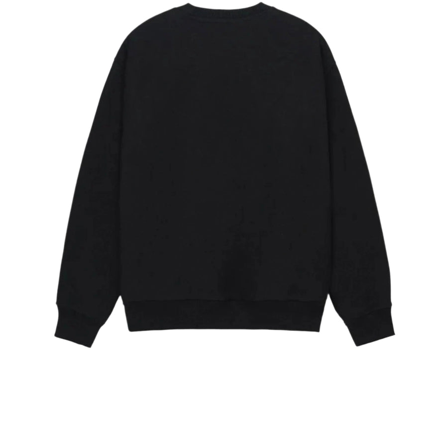 STUSSY 5 SPORT CREW BLACK