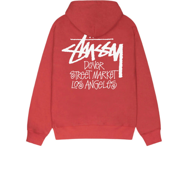 STUSSY DSM LOS ANGELES HOODIE PEPPER