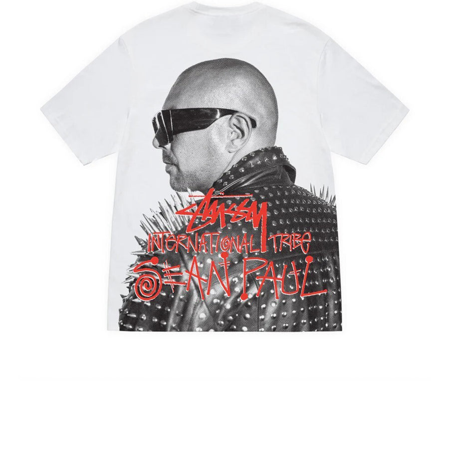 STUSSY SEAN PAUL TEE WHITE