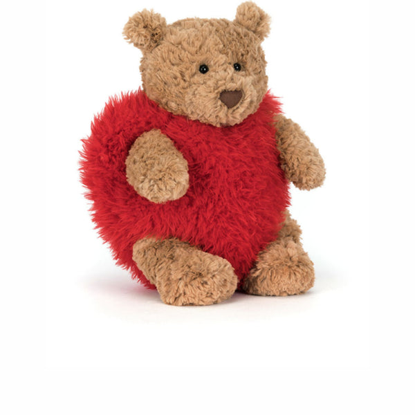 JELLYCAT BARTHOLOMEW BEAR HEARTTHROB