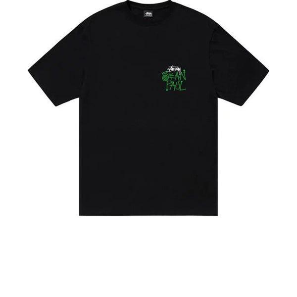 STUSSY SEAN PAUL TEE BLACK