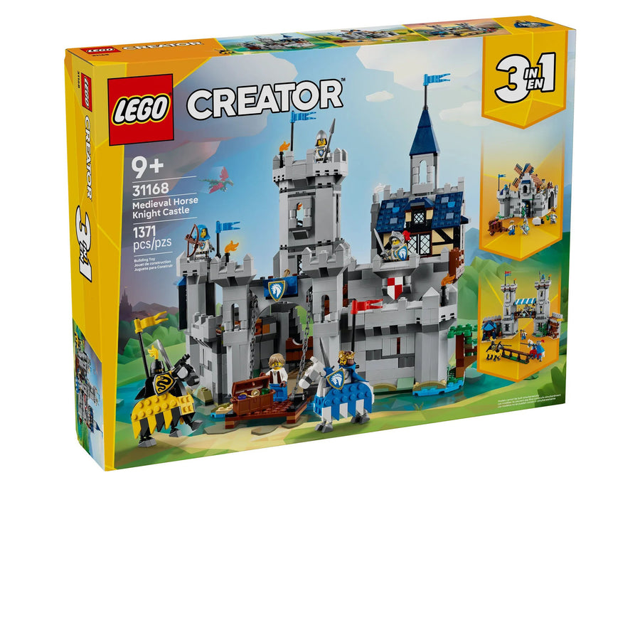 LEGO MEDIEVAL HORSE KNIGHT CASTLE 31168