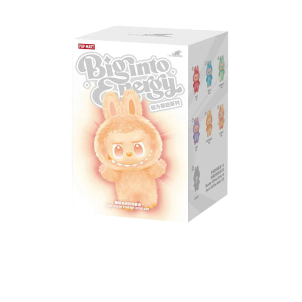 POP MART LABUBU THE MONSTERS BIG INTO ENERGY SERIES VINYL PLUSH PENDANT SINGLE BLIND BOX