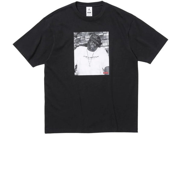 SUPREME X JORDAN BIGGIE S/S TOP BLACK FW24