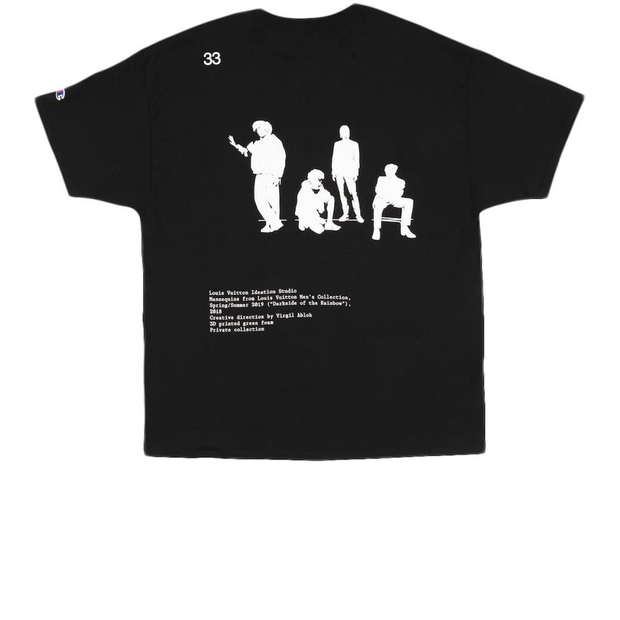 VIRGIL ABLOH ICA OPTIONS TEE BLACK FW21