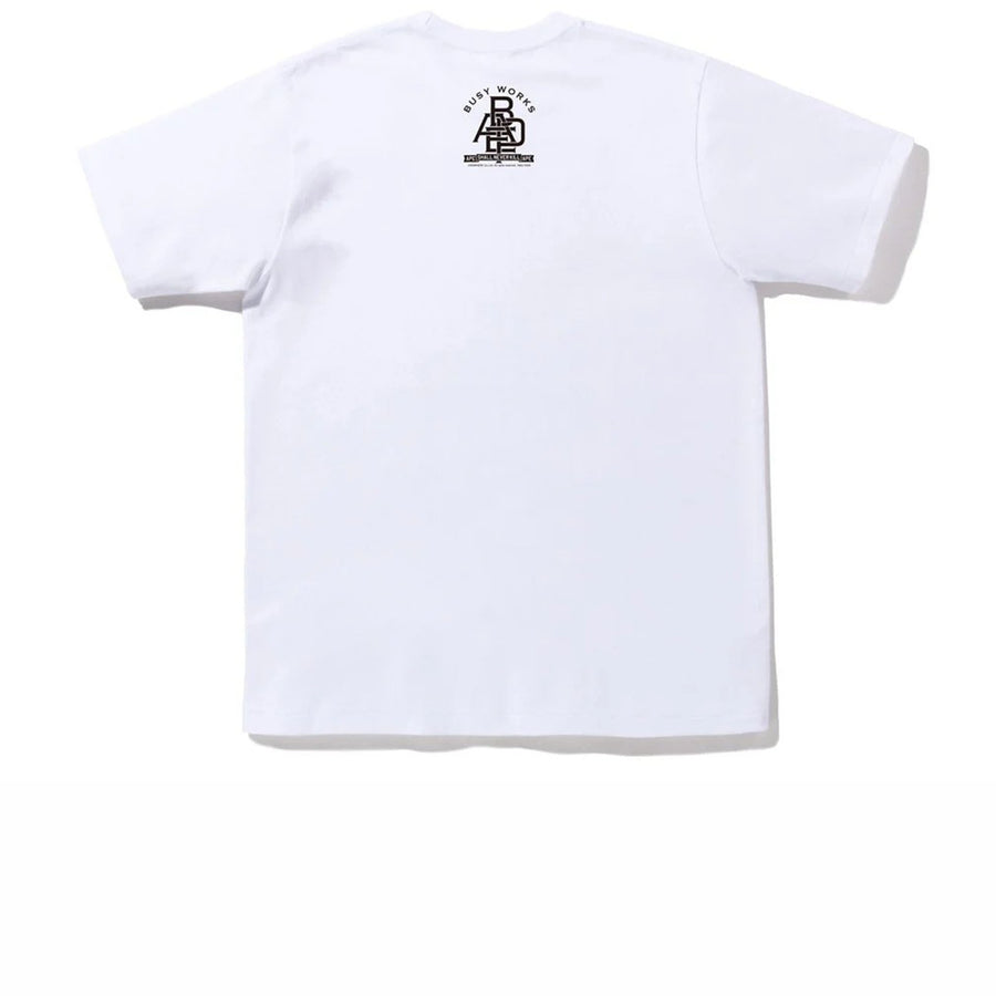 BAPE WORLD GONE MAD TEE WHITE