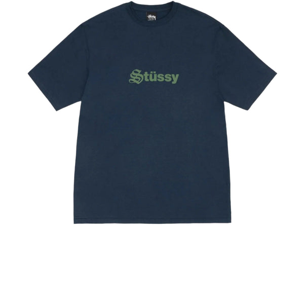 STUSSY REFORMED TEE NAVY