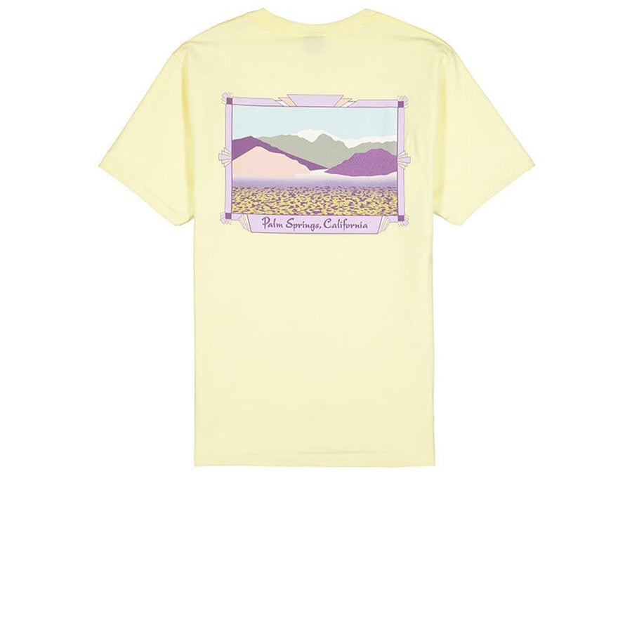 STUSSY PALM SPRINGS TEE PALE YELLOW