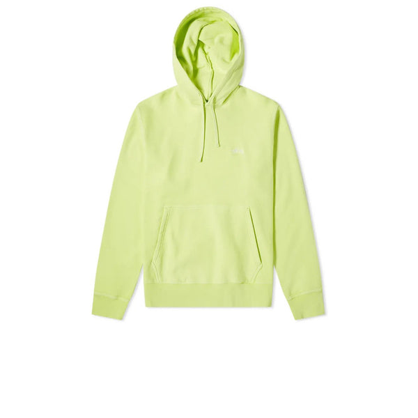 STUSSY STOCK LOGO HOODIE LIME