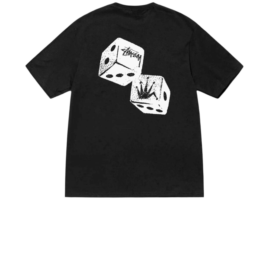 STUSSY SHAKERS TEE BLACK