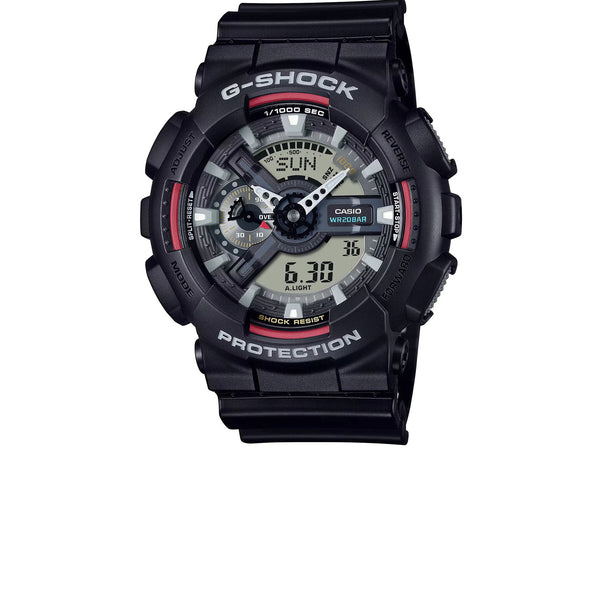 CASIO G-SHOCK GA110 SERIES ORIGINAL COLOURS GA110RL-1A