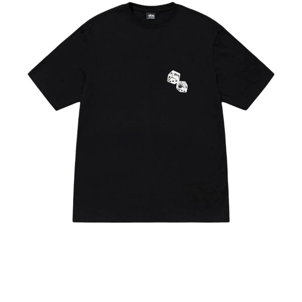 STUSSY SHAKERS TEE BLACK