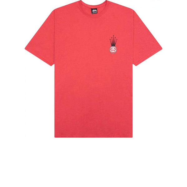 STUSSY CROWN LINK TEE PEPPER