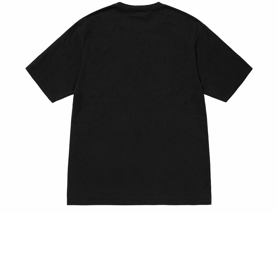 STUSSY VENUS OVAL PIGMENT DYED TEE BLACK