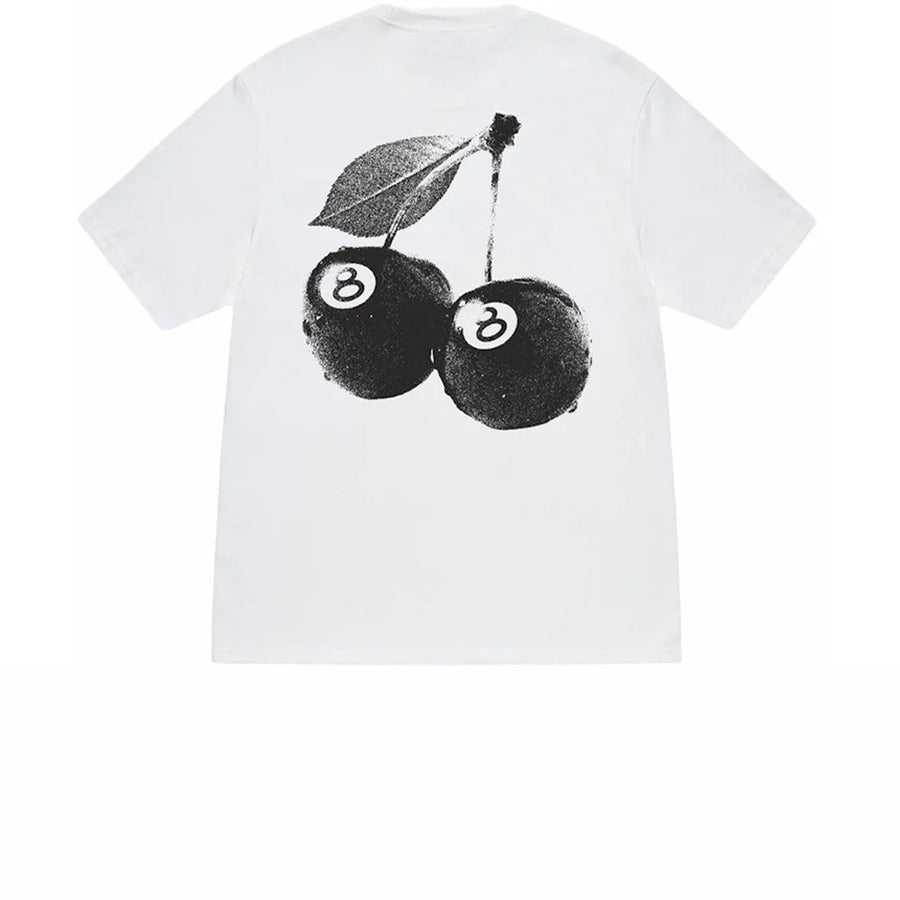 STUSSY CHERRIES TEE WHITE