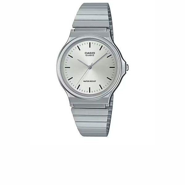 CASIO ANALOG SILVER MQ-24D-7E