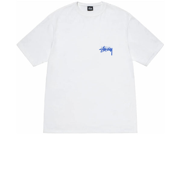 STUSSY SHELLS TEE WHITE