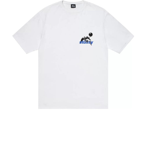 STUSSY APOCALYPSE TEE WHITE