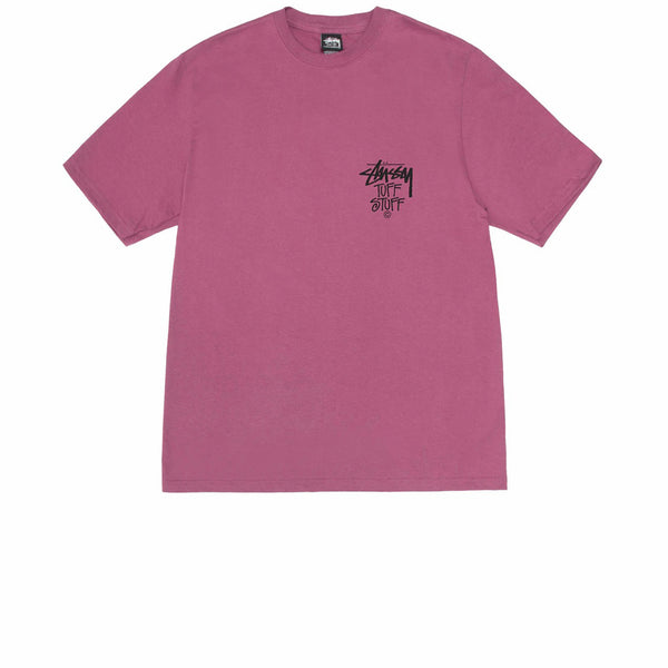 STUSSY TUFF STUFF TEE BERRY