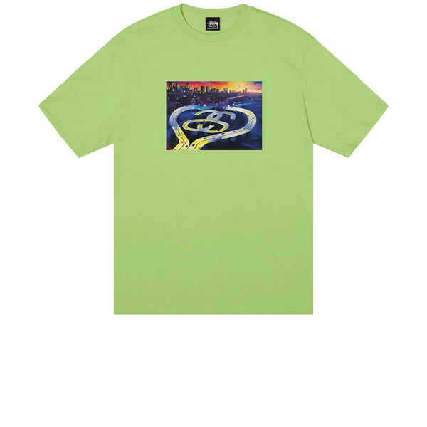 STUSSY SS HIGHWAY TEE TEA