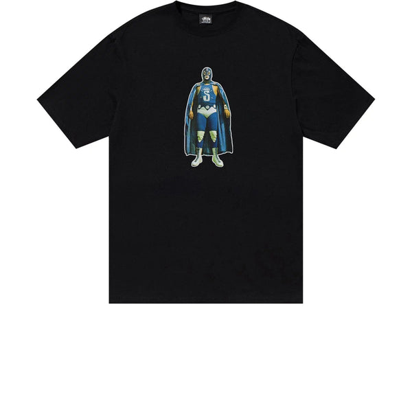 STUSSY LUCHA TEE BLACK