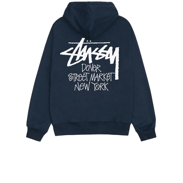 STUSSY DSM NEW YORK HOODIE NAVY