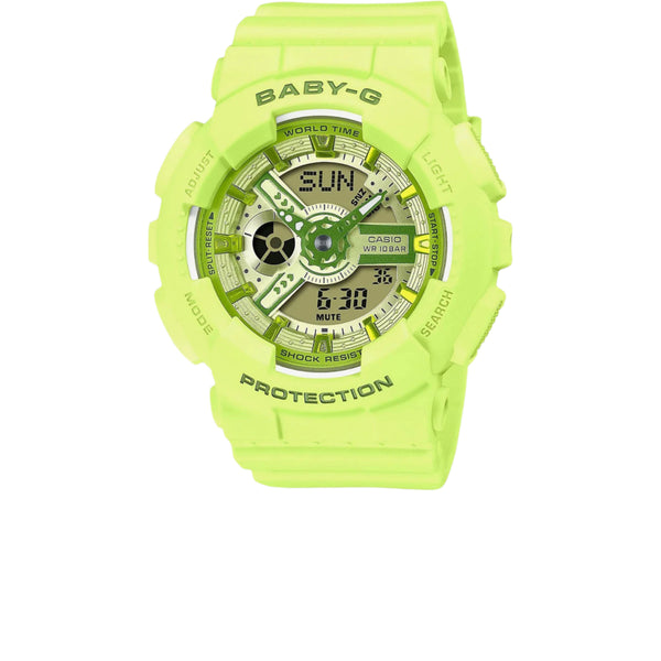CASIO BABY-G BA-110 SERIES GREEN BA-110YK-3A