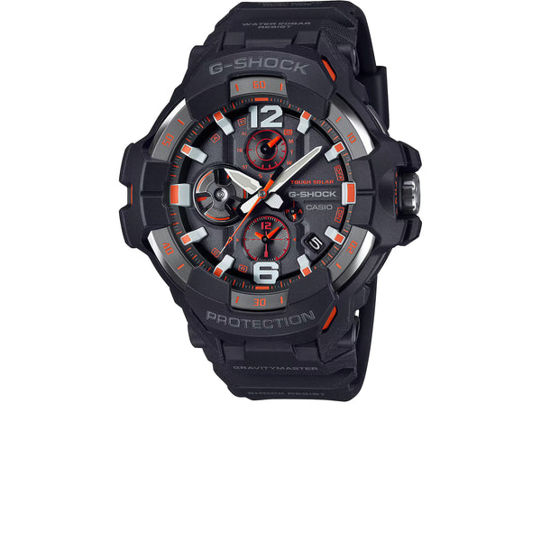 CASIO G-SHOCK MASTER OF G AIR GRAVITYMASTER BLACK RED GRB300-1A4