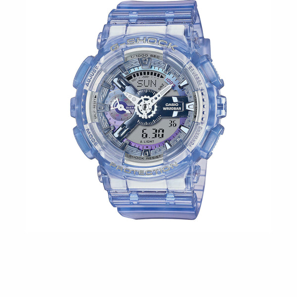 CASIO ANALOG-DIGITAL WOMEN TRANSLUCENT PURPLE GMAS110VW-6A