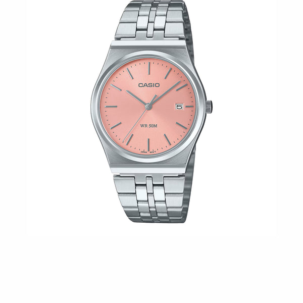CASIO STANDARD SILVER PINK MTP-B145DC-4A