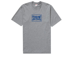 SUPREME WARM UP TEE HEATHER GREY FW23