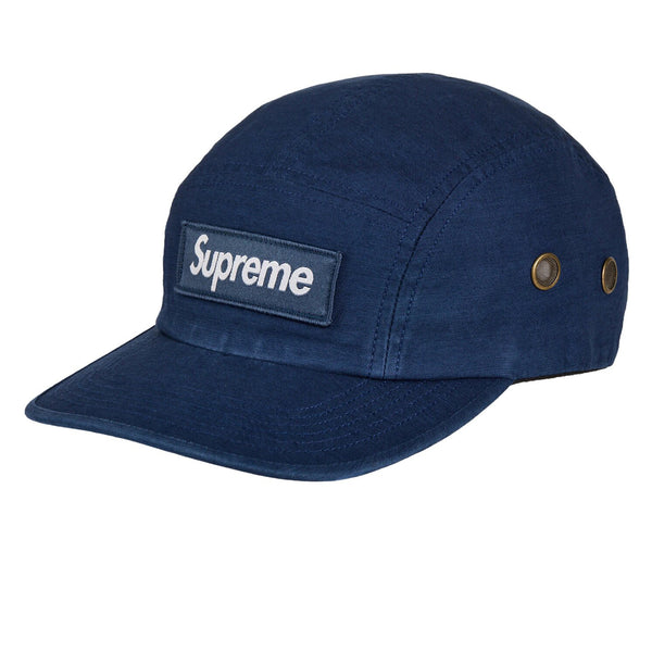 SUPREME MILITARY CAMP CAP NAVY FW24