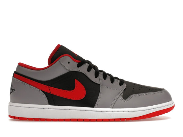 AIR JORDAN 1 LOW CEMENT FIRE RED - 553558-060