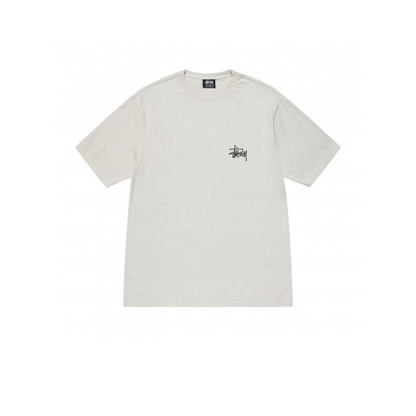 STUSSY BASIC STUSSY PIGMENT DYED TEE NATURAL