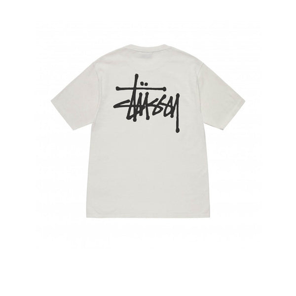 STUSSY BASIC STUSSY PIGMENT DYED TEE NATURAL - Stay Fresh
