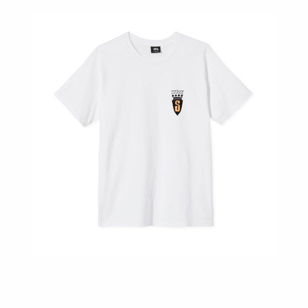 STUSSY S CREST TEE WHITE