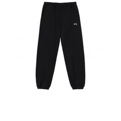 STUSSY STOCK LOGO PANT BLACK - Stay Fresh