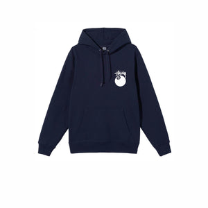 STUSSY 8 BALL HOODIE NAVY - Stay Fresh