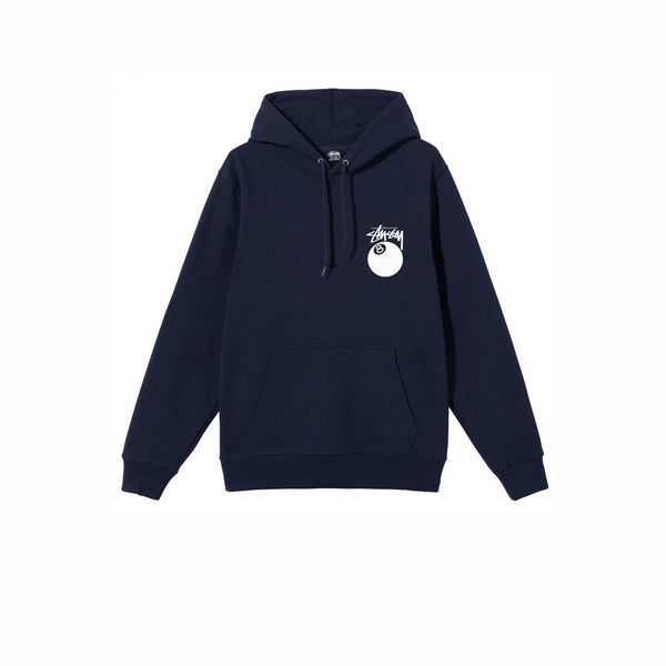 Navy blue stussy clearance hoodie