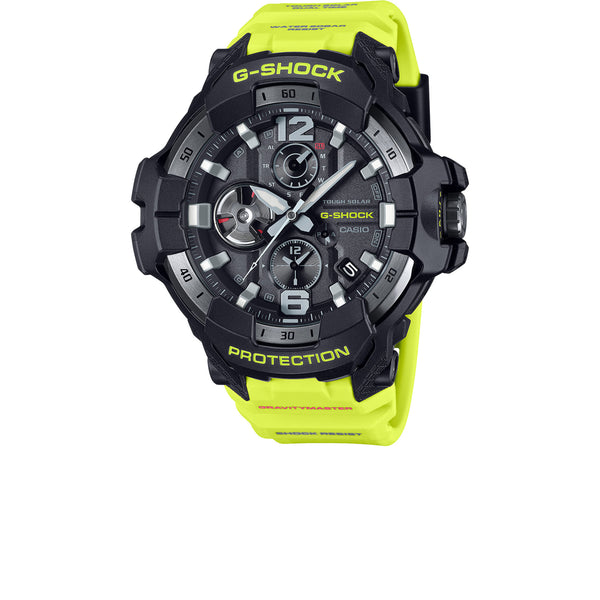 CASIO G-SHOCK MASTER OF G - AIR GRAVITYMASTER BLACK RESCUE YELLOW GR-B300RY-1A9